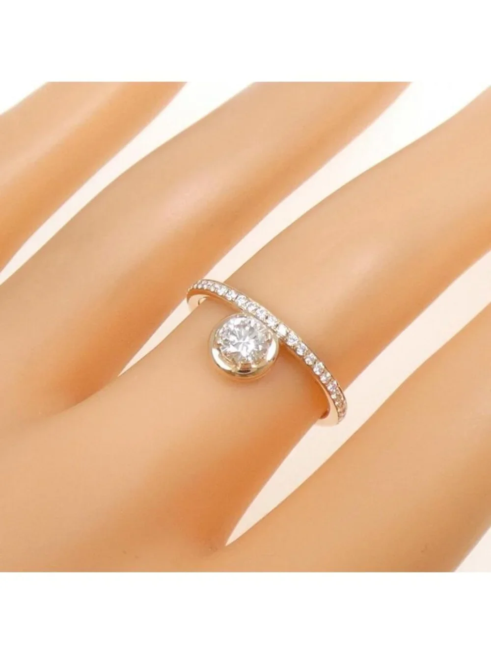 Hermes Petit Joute Ring 0.53 CT